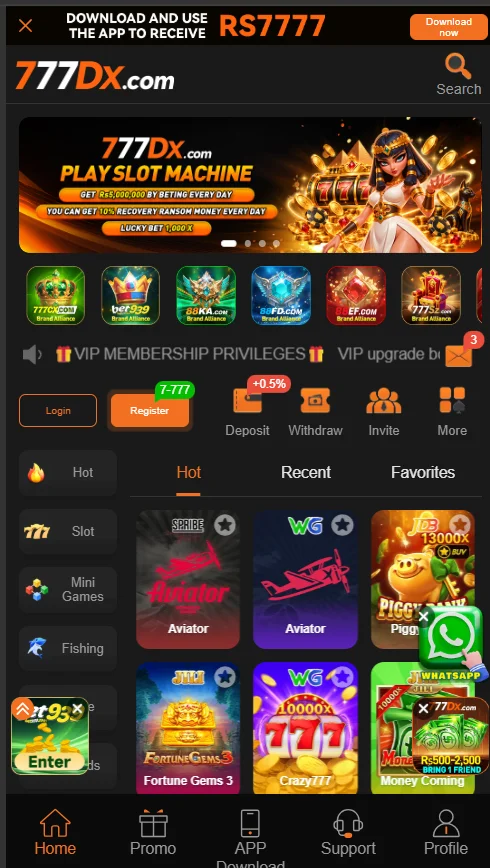 777dx game image